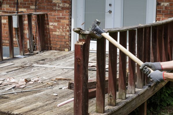 Deck Demolition Service in Longmont