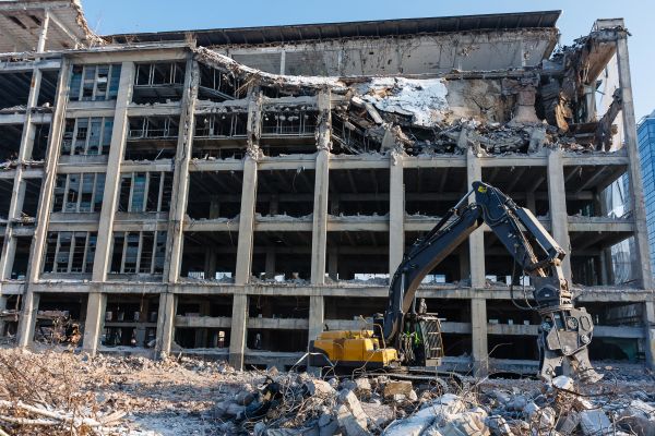 Commercial Building Demolition in Longmont