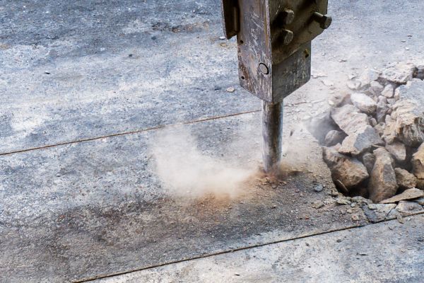 Concrete Patio Removal in Longmont
