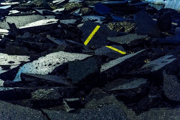 Asphalt Driveway Demolition in Longmont