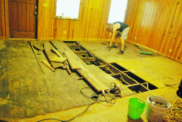 Subfloor Demolition in Longmont