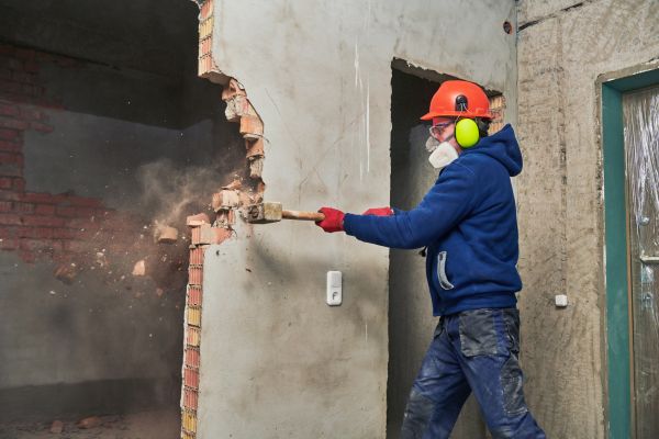 Concrete Wall Demolition in Longmont