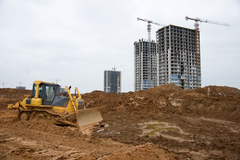 Construction Site After Demolition