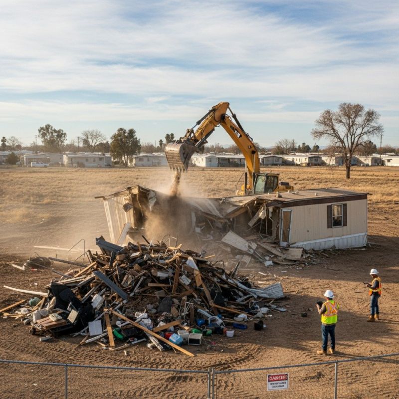 Modular Home Demolition detail